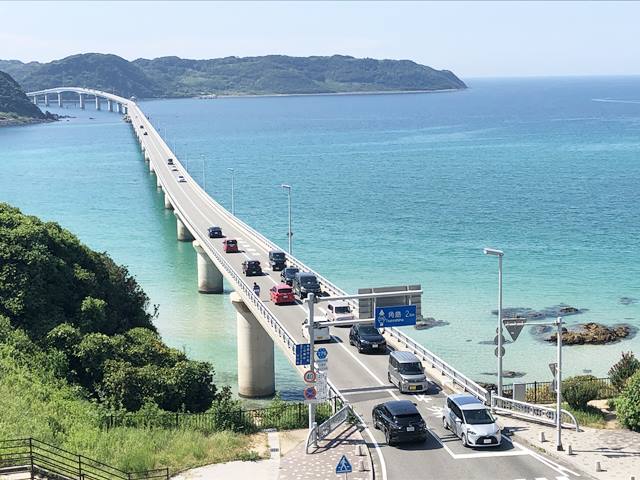 角島大橋のcmを体感してきました 動画 画像あり Jw Gigharbor
